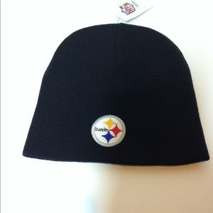 Steeler hat black. NFL team apparel